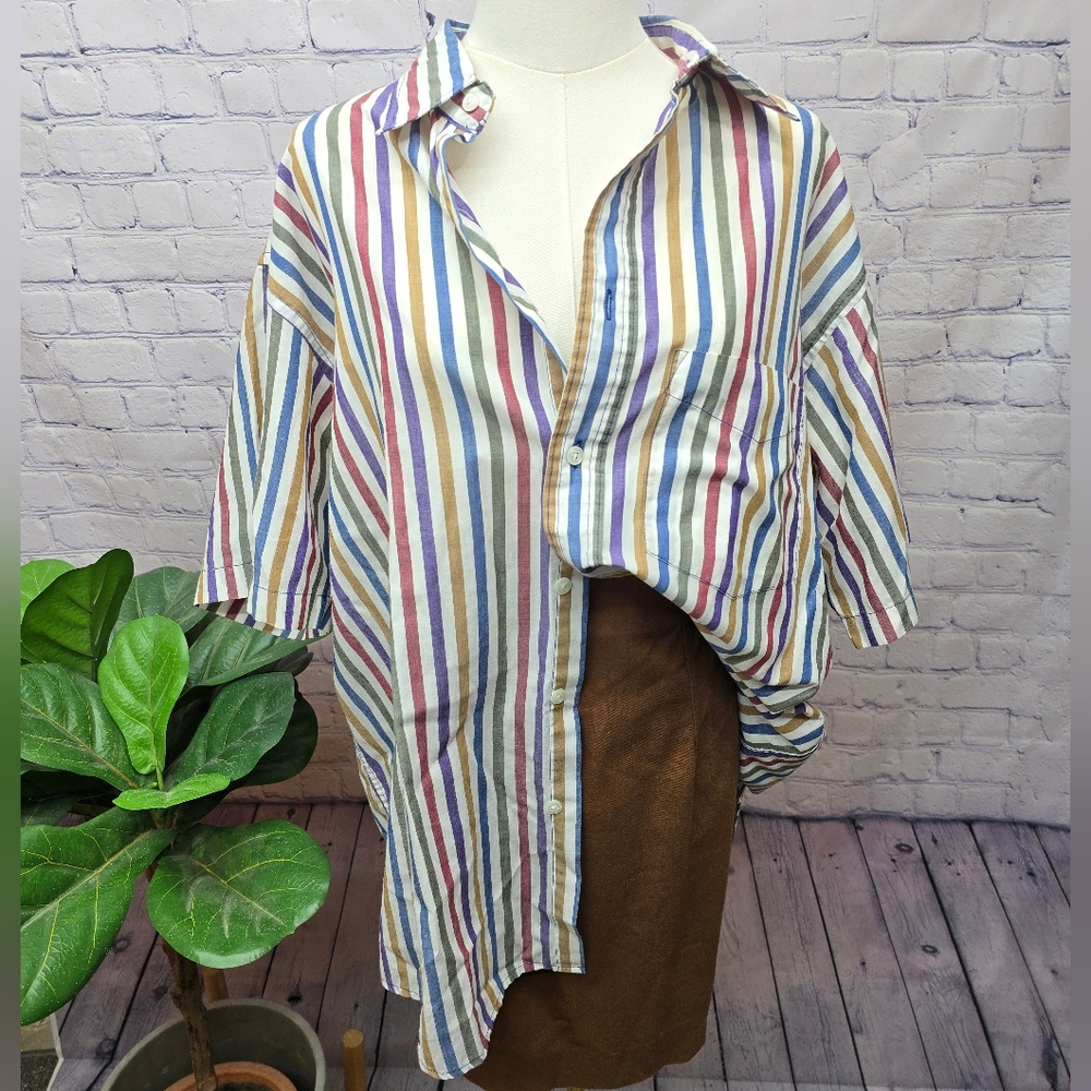 Vintage 417 By Van Heusen Buttonup - XL